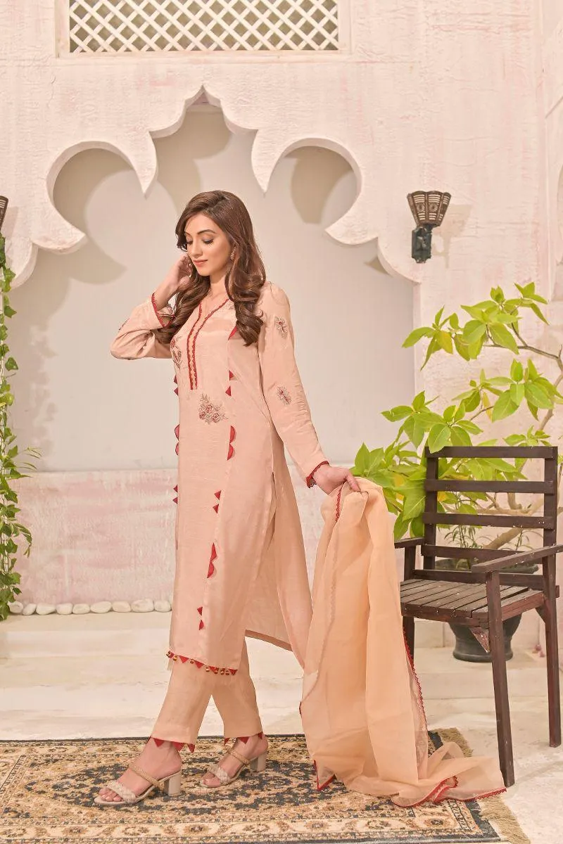 Ruby Couture - MARIGOLD  - Raw Silk  - 3 Piece