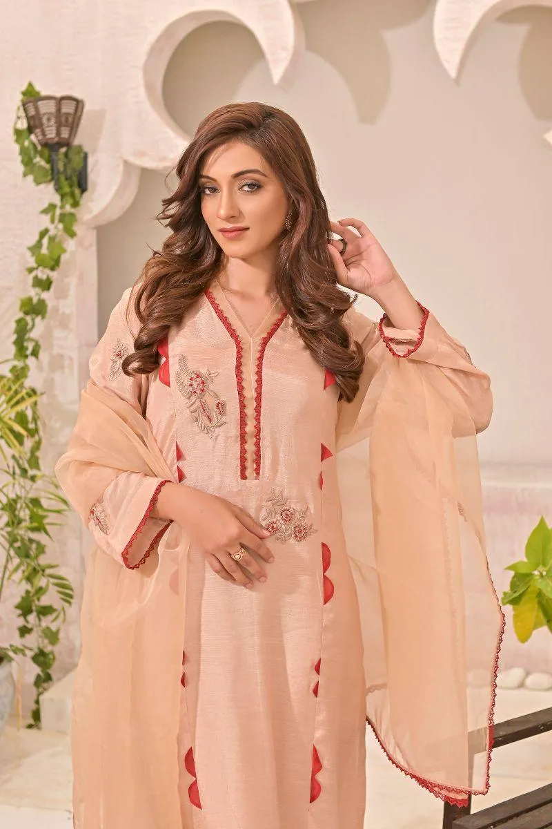 Ruby Couture - MARIGOLD  - Raw Silk  - 3 Piece
