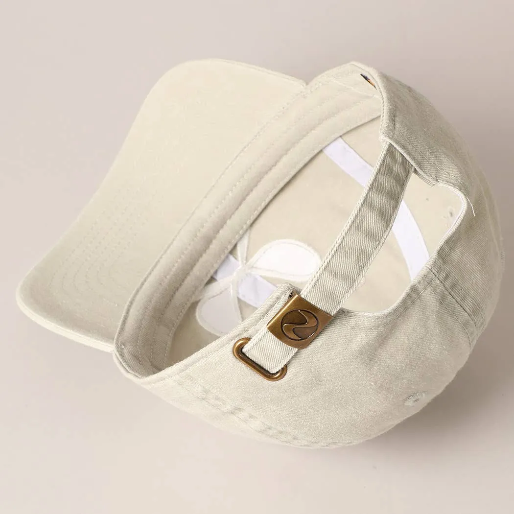 San Bow Embroidered Cotton Baseball Cap