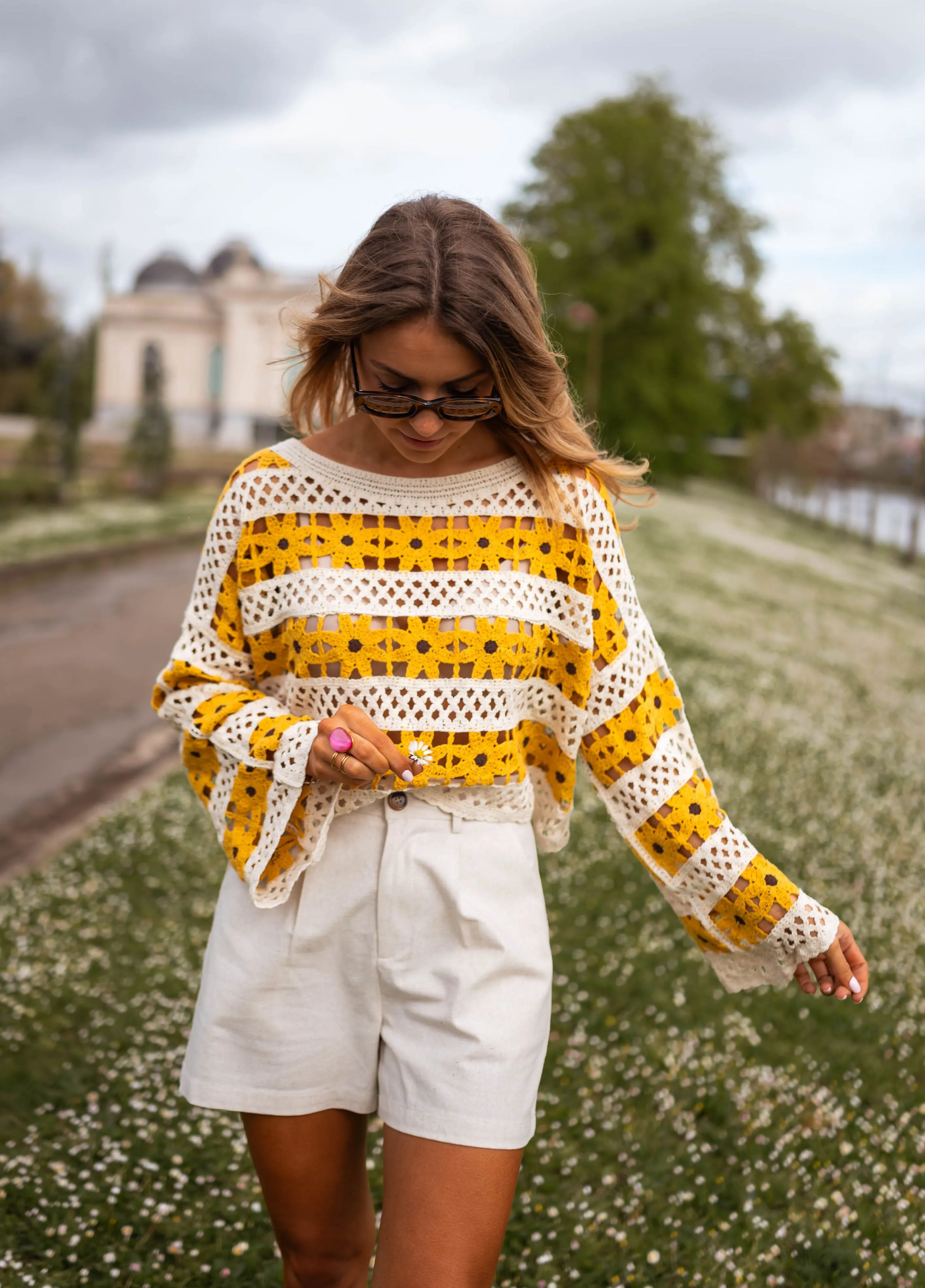 Short Adela - beige
