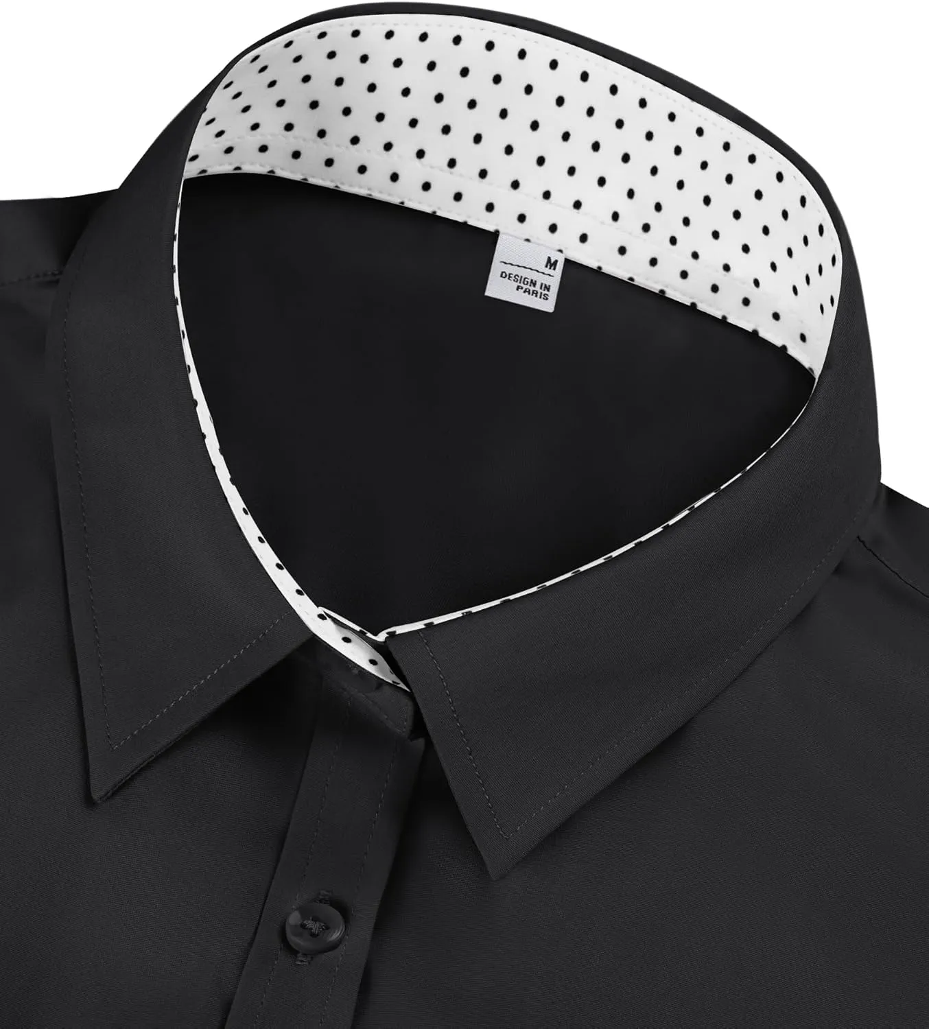 siliteelon Button Down Shirts for Women Dress Shirts Cotton Long Sleeve Shirts for Women Wrinkle Free Stretch Work Blouse