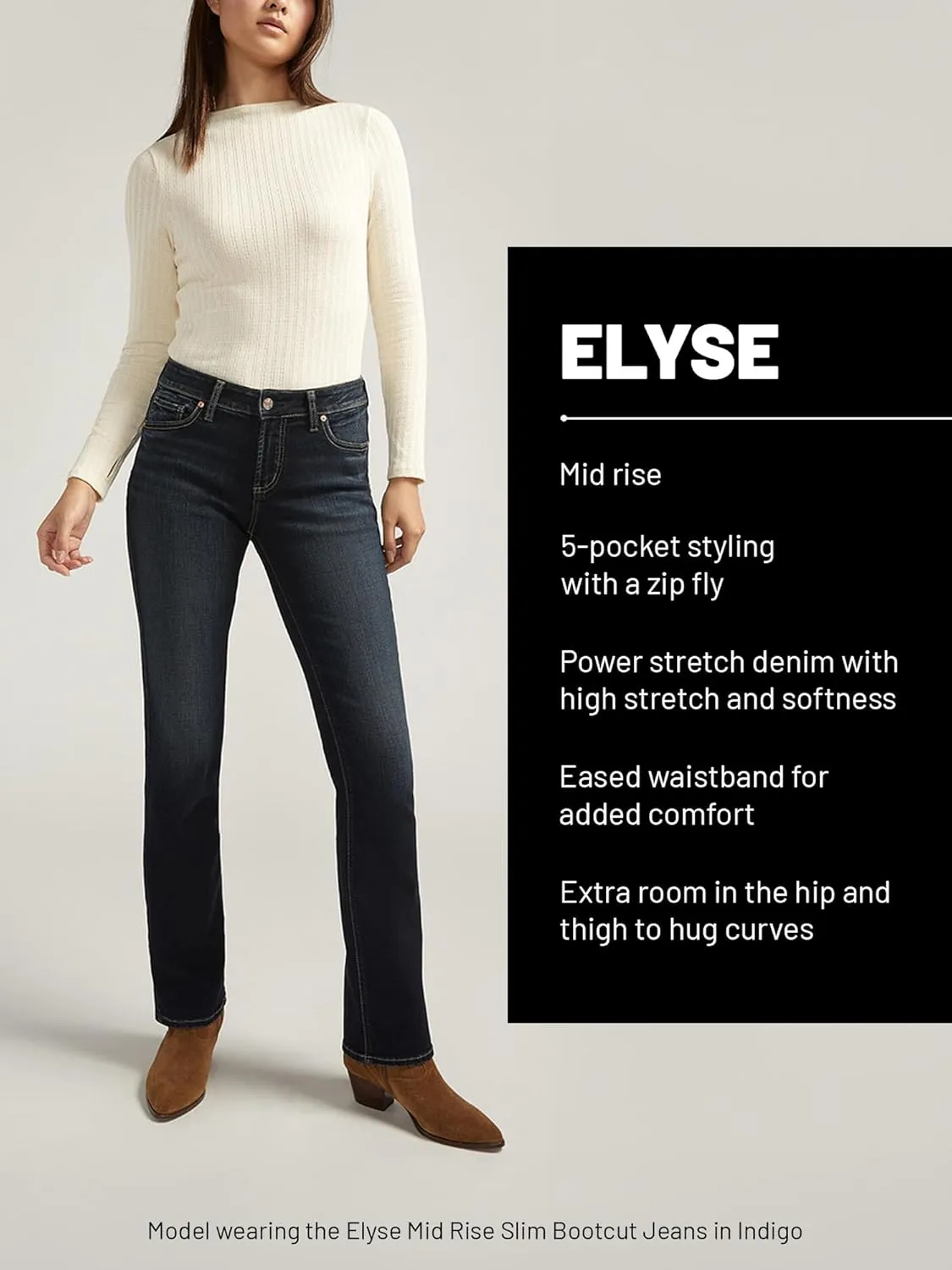 Silver Jeans Co.  Elyse 