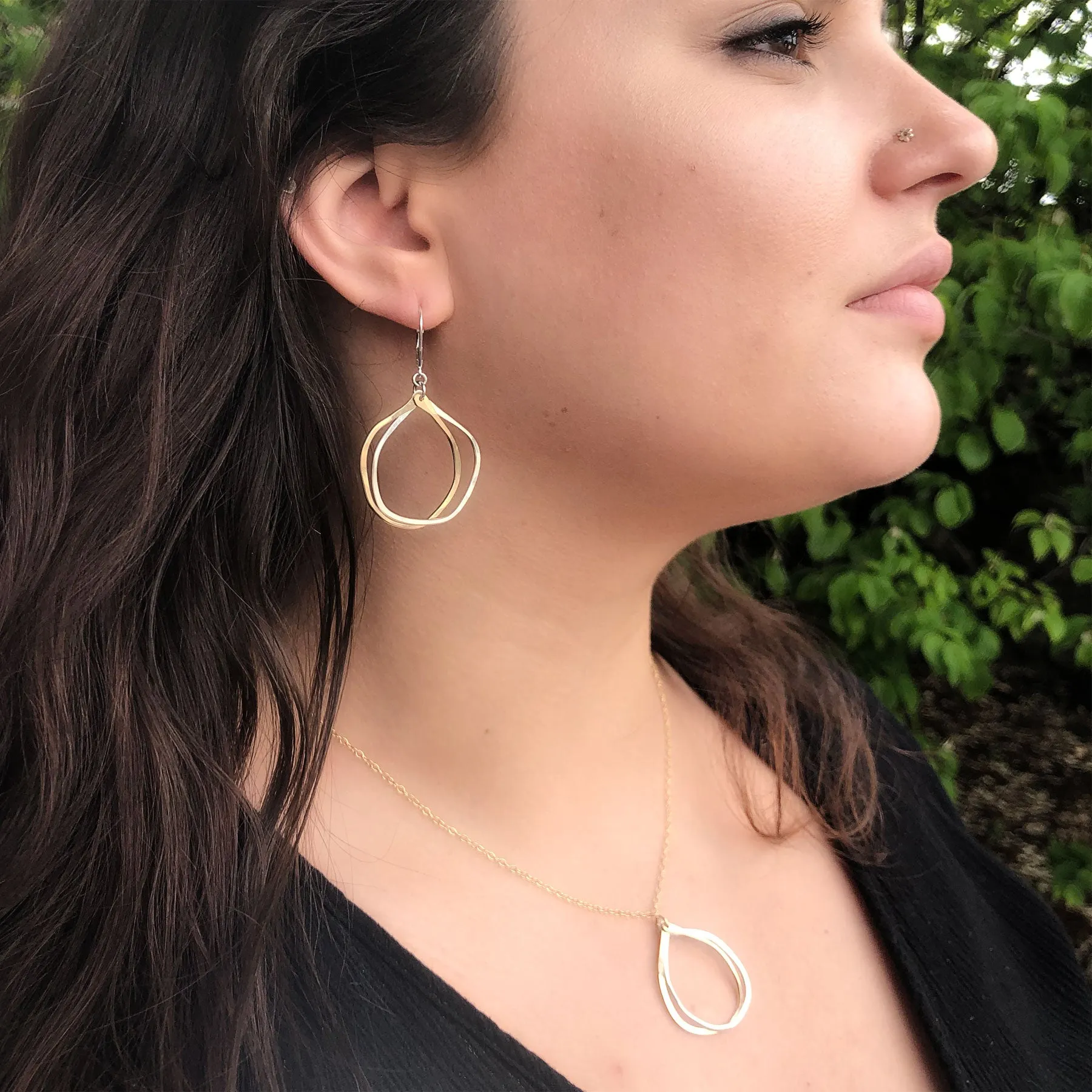 splash earrings