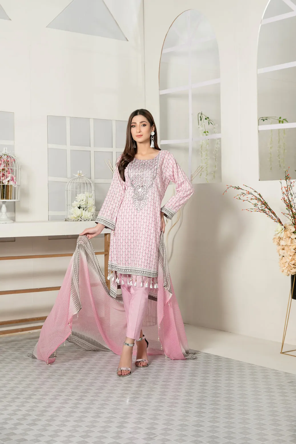 Tawakkal Titania Lawn Collection 2022 – D-7093