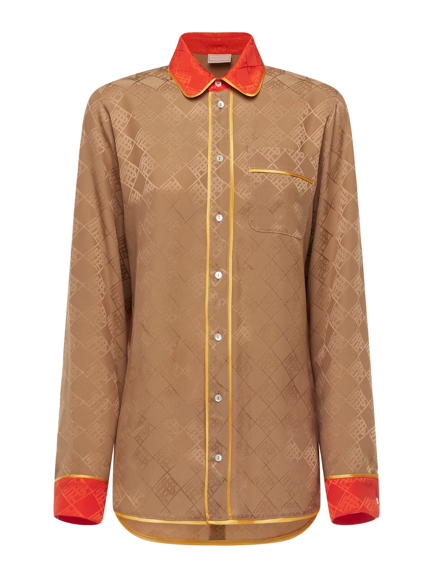 THE SILK SHIRT | Camel