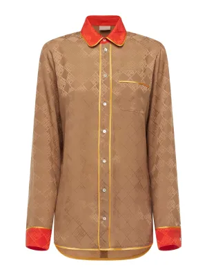 THE SILK SHIRT | Camel