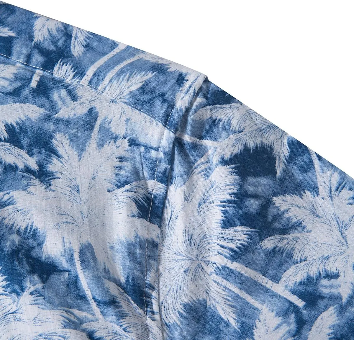 TUNEVUSE Men Floral Shirt Short Sleeve Button Down Flower Shirt Summer Beach Hawaiian Shirt Cotton