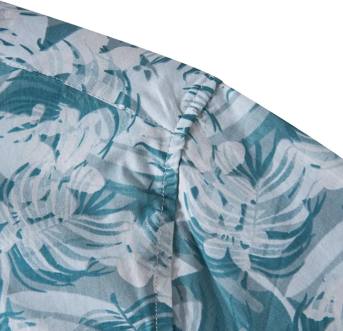 TUNEVUSE Men Floral Shirt Short Sleeve Button Down Flower Shirt Summer Beach Hawaiian Shirt Cotton