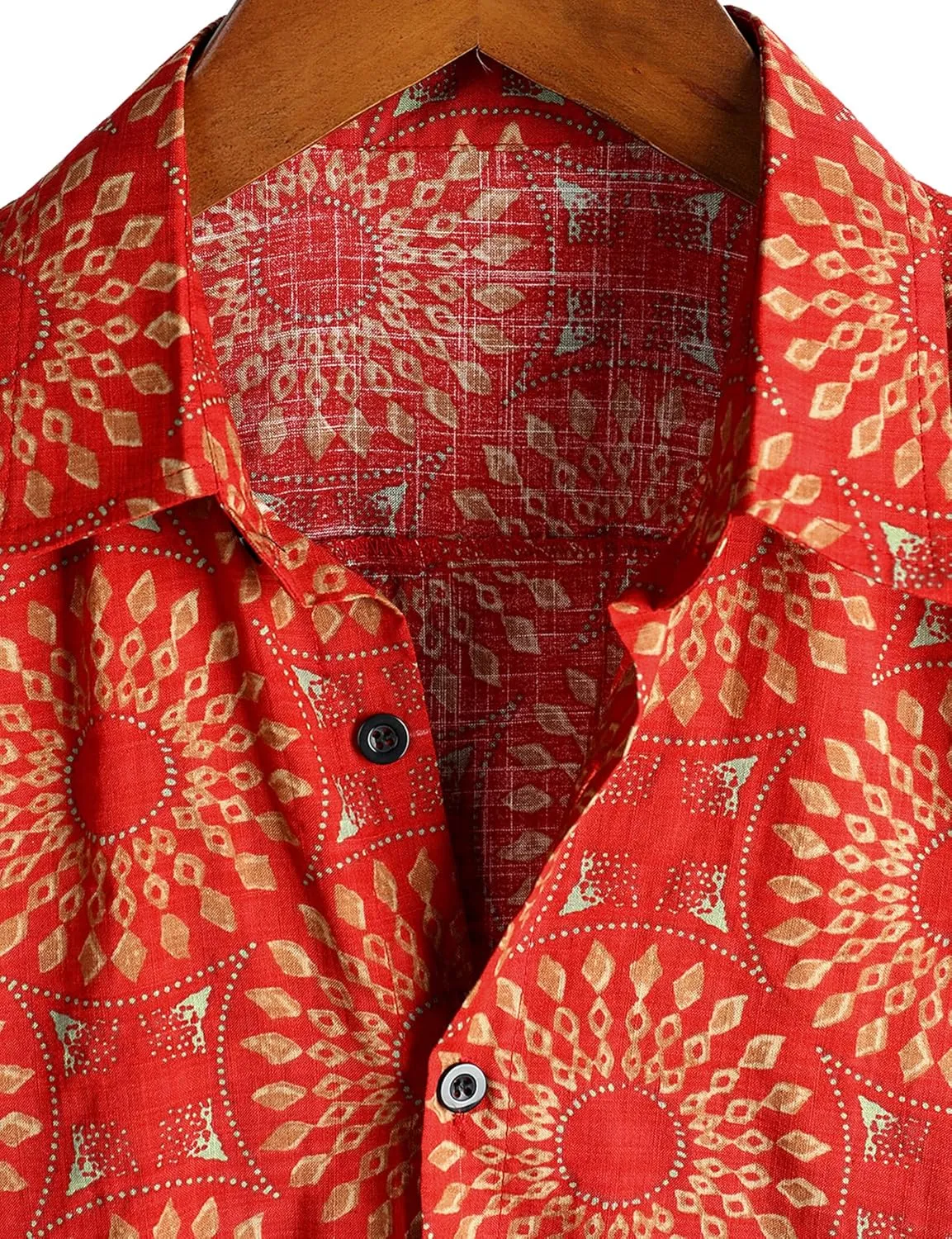 VATPAVE Mens Casual Hawaiian Floral Shirts Short Sleeve Button Down Tropical Shirts Beach Summer Shirts