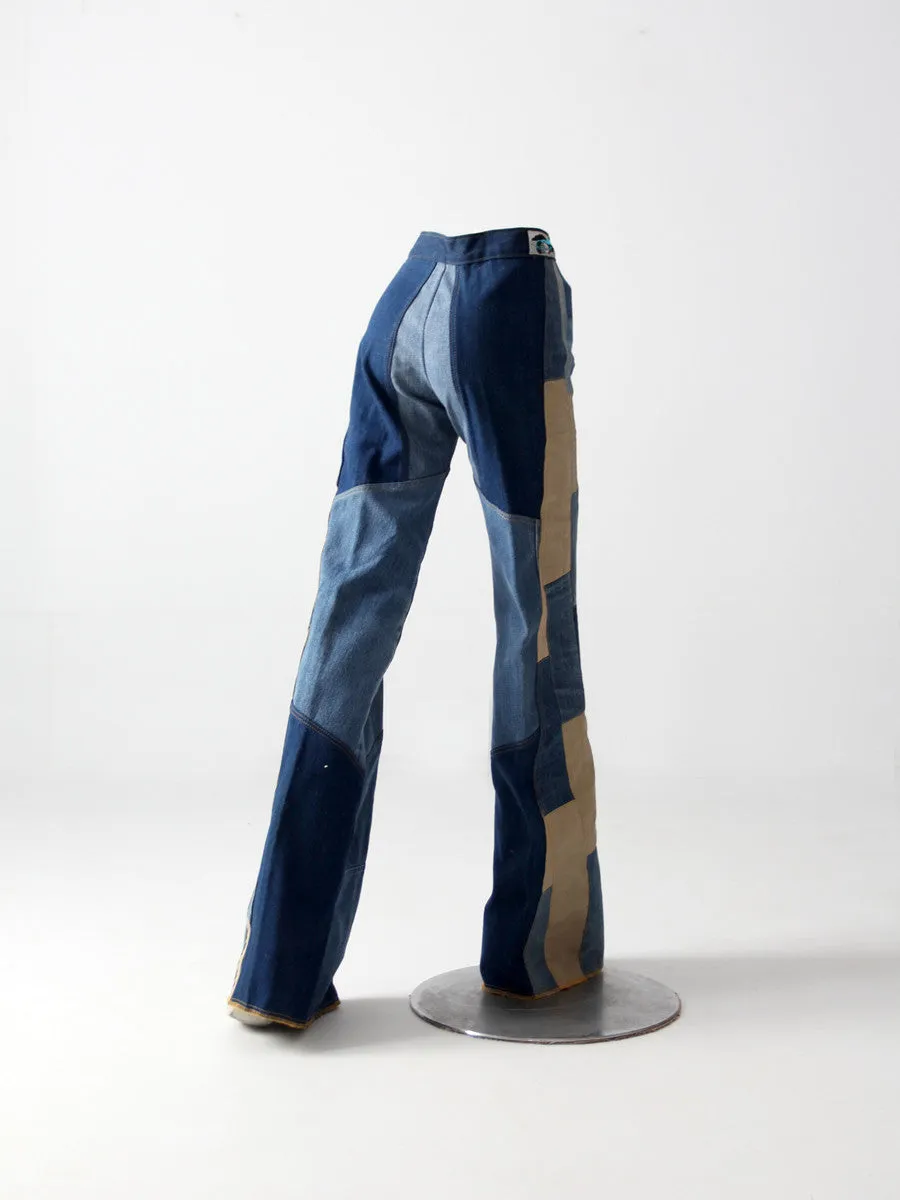 vintage 70s Antonio Guiseppe jeans, 28 x 36