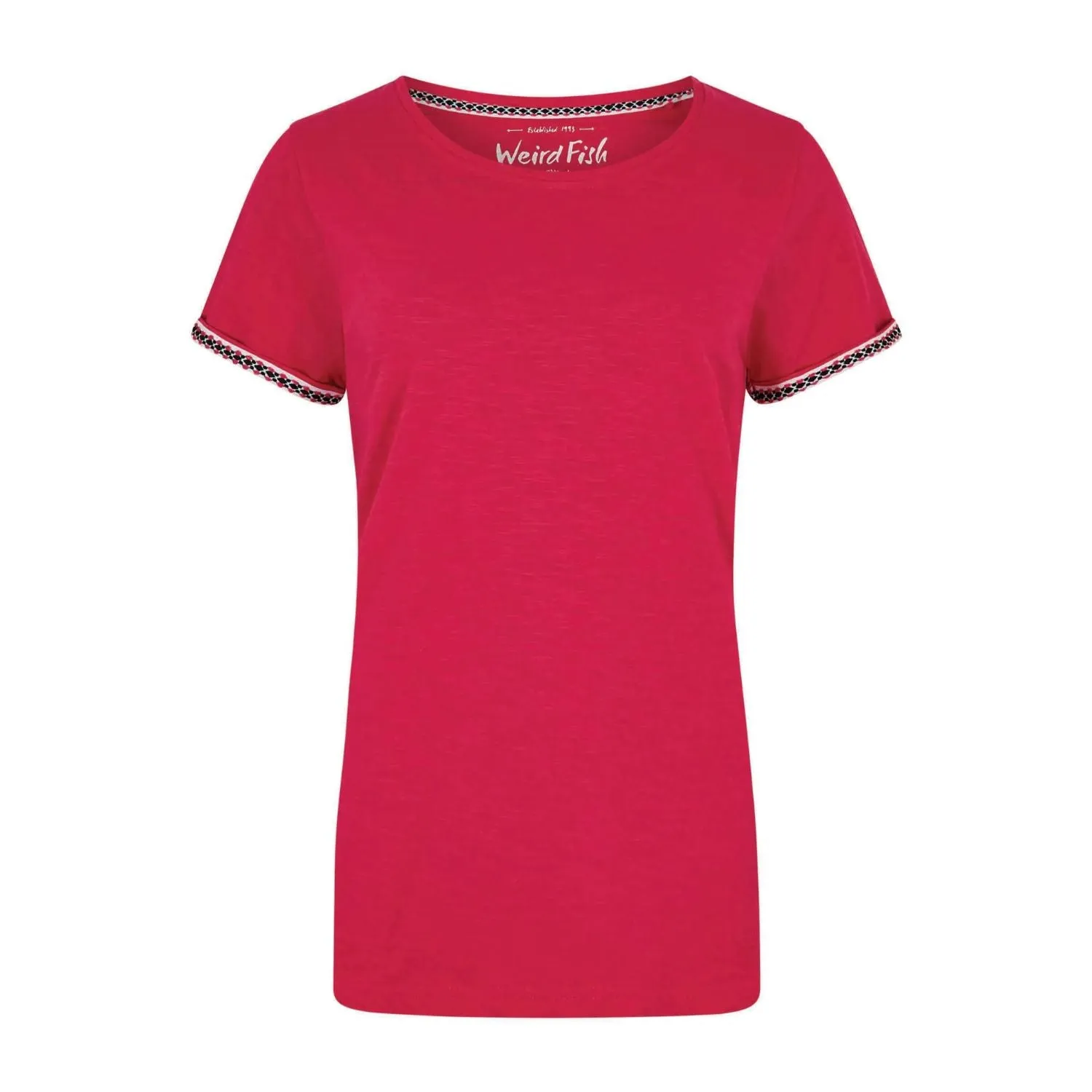 Weird Fish 10 Hot Pink Teya Outfitter Cotton T-Shirt