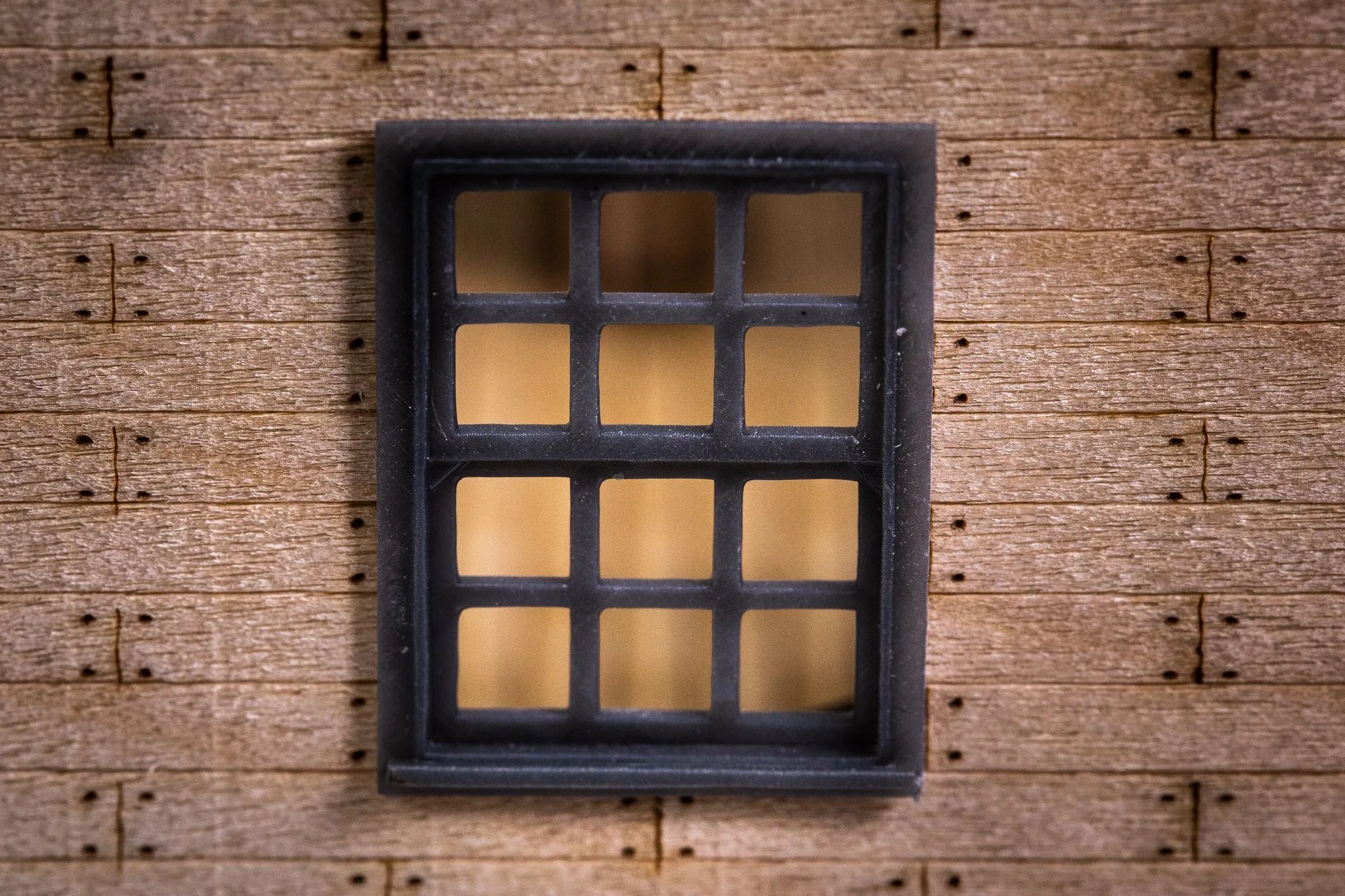 Window - Double-Hung - 2x6 pane openings - Each - HO Scale