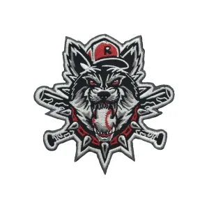Wolves Baseball Embroidered Patch