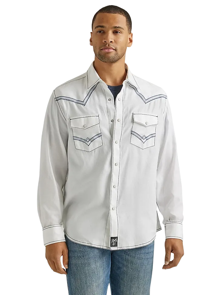 Wrangler Men's Western Snap Shirt