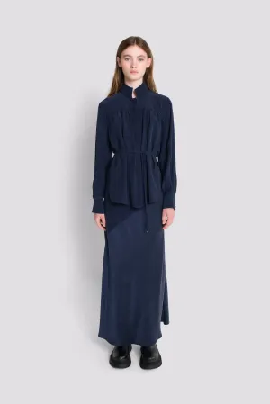 Ziba Silk Shirt - Ink